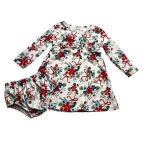 Nannette Baby New Holiday Floral Dress Size 24 Months
